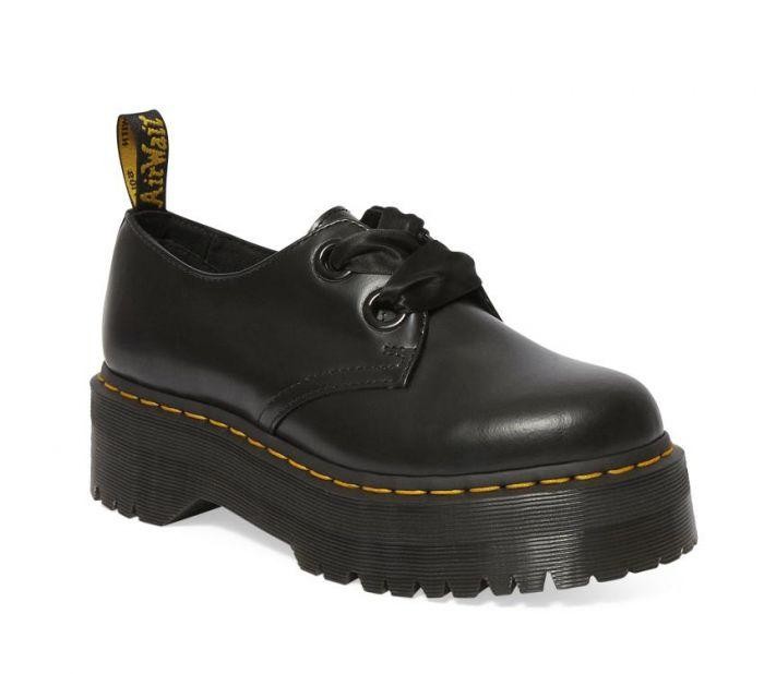 Holly Platform Shoe Black | ShoeSales