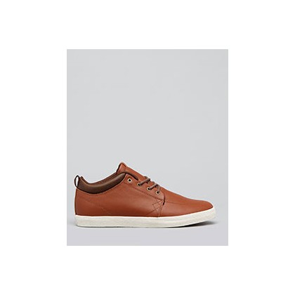 GS Chukka Hi-Top Shoes in "Brown/Antique Crepe"  by Globe
