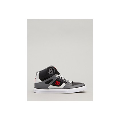Pure High-top WC Shoes in "Black/Grey/Red"  by DC Shoes