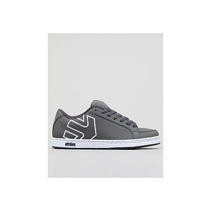Kingpin Shoes in Grey/White by Etnies