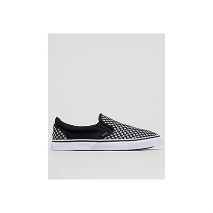 Weavel Slip-On Shoes in "Black/Grey Check"  by Jacks