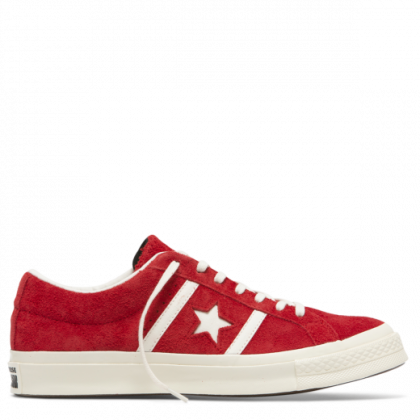 One Star Academy Low Top Enamel Red