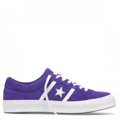 One Star Academy Low Top Court Purple/White
