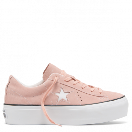 One Star Platform Low Top Bleached Coral