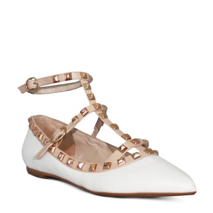 Delight - Chalk Kid/ Nude by Siren Shoes