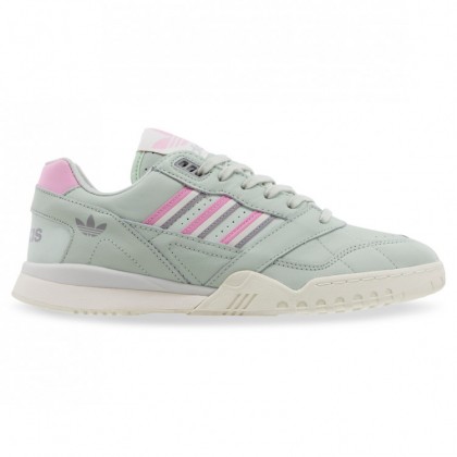 A.R. TRAINER Linen Green True Pink Off White