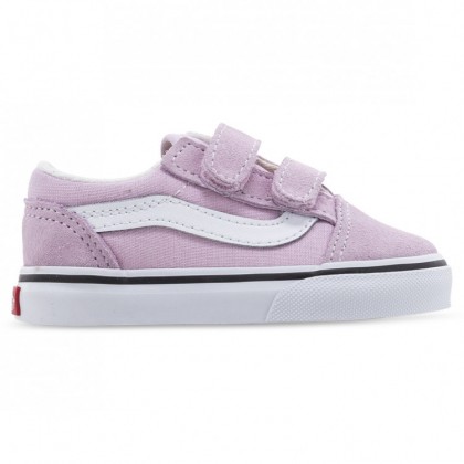 OLD SKOOL TODDLER Lilac Snow True White