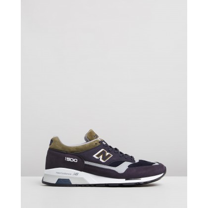 1500 MADE IN UK Navy & Green by New Balance Classics