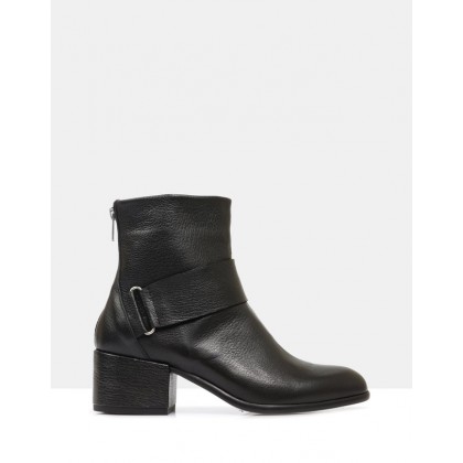 Ada Ankle Boots BLACK by Beau Coops