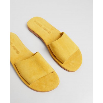 Arete Sandals Yellow by Ammos
