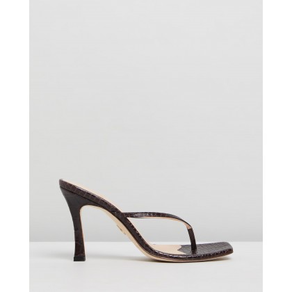 Audre Sandals Espresso by Brother Vellies