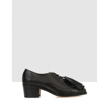 Bensley Court Shoes Black by Beau Coops