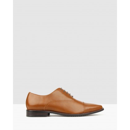 Captain Oxford Dress Shoes Tan by Betts