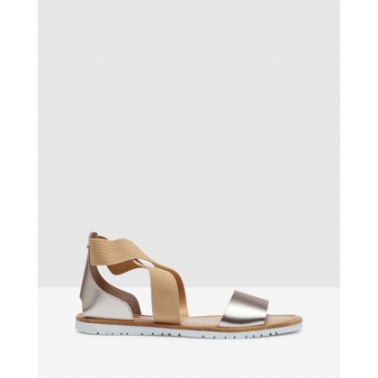 Charlotte Sandals Gold/Tan by Oxford