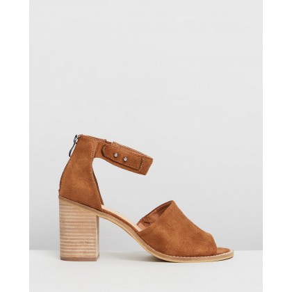 Clove Tan Faux Suede by Therapy