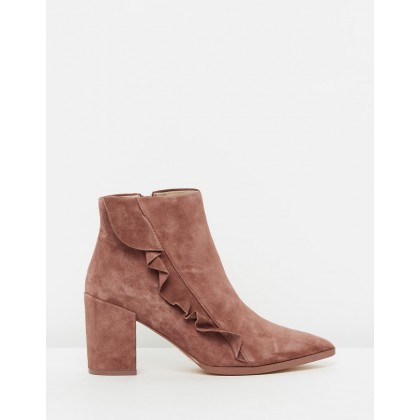 Finley Rosewood Suede by Nude