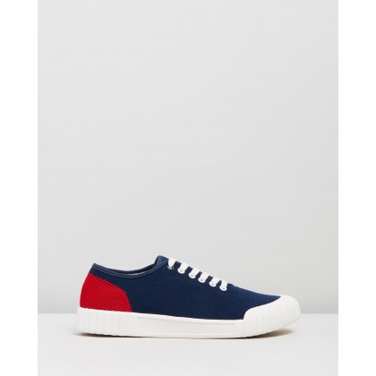 Gamer Low Navy & Red by Good News