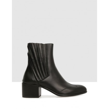 Gladstow Ankle Boots Black by Beau Coops