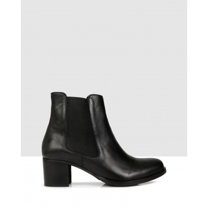 Hanna Ankle Boots Black by Sempre Di