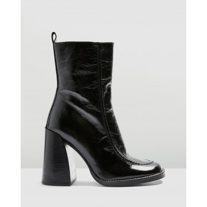Harvey Boots Black by Topshop