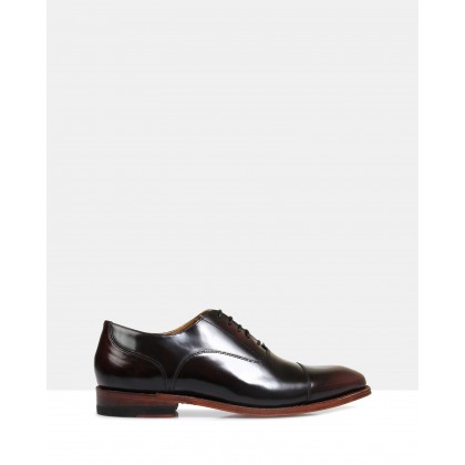 Iver Good Year Welted Oxfords Burgundy by Brando