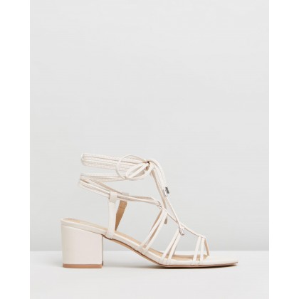Lani Heels Off-White Smooth by Spurr