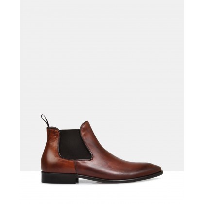 Larson Leather Chelsea Boots Siena by Brando