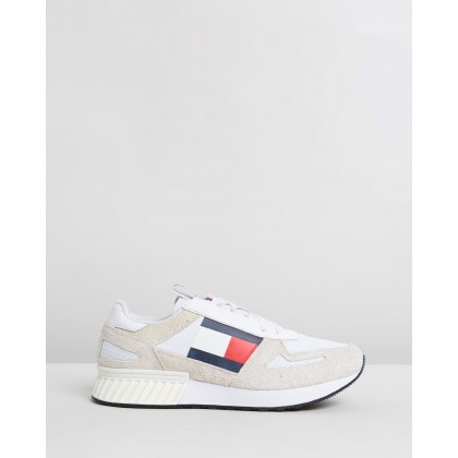 Lifestyle Tommy Jeans Runners Triple White by Tommy Hilfiger