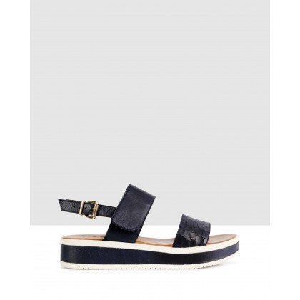 Misa Sandals Navy211 by S By Sempre Di