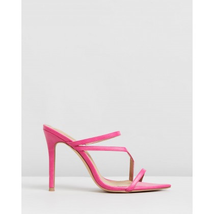 Nahla Heels Pink Smooth by Spurr