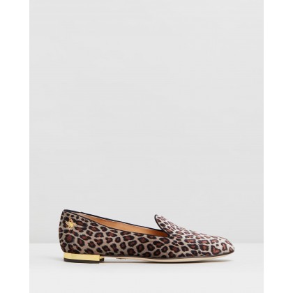 Nocturnal Flats Leopard by Charlotte Olympia