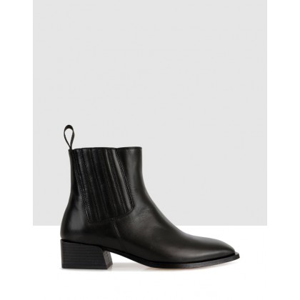 Randal Ankle Boots Black by Beau Coops