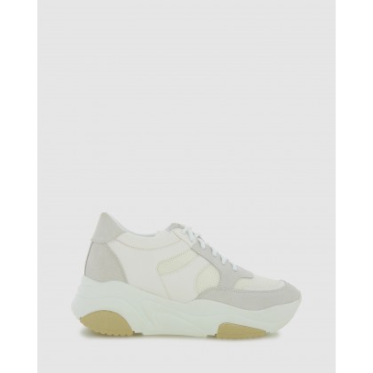 Sandy Sneakers White by Marcus B