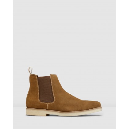 Soho Chelsea Boots Tan by Aq By Aquila