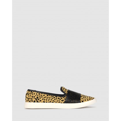 Sully Casual Slip On Shoes Leopard by Betts
