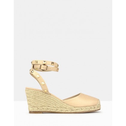 Summer Wedge Espadrilles Nude by Betts