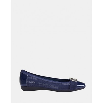 Tamsin NAVY PATENT/PRINT by Easy Steps