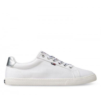 TJW Textile Casual Sneakers White