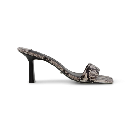 Beauty Natural Snake Heels by Tony Bianco Shoes