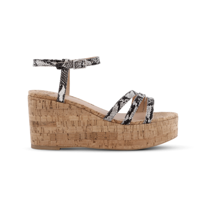 Jojo Natural Snake Wedges by Tony Bianco Shoes