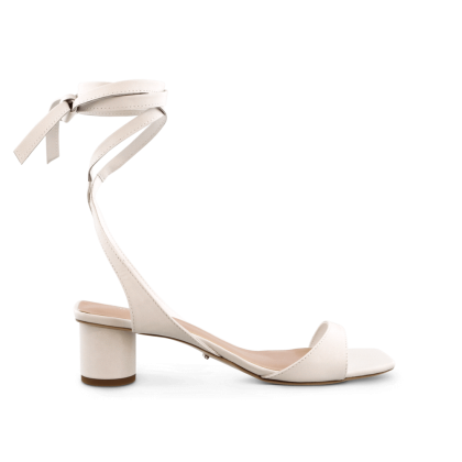 Patina Milk Capretto Heels by Tony Bianco Shoes