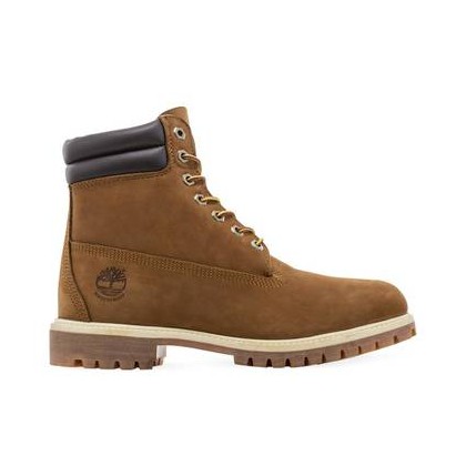 Medium Brown Nubuck - Men's 6-Inch Double Collar Boot Mens Shoes by Timberland