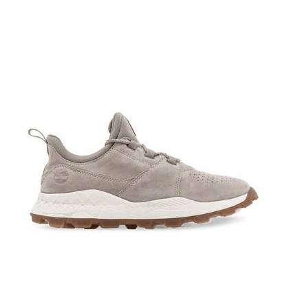 Light Taupe Suede - Men's Brooklyn Perforated Sneakers Footwear Shoes by Timberland