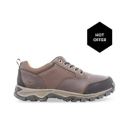 Dk Brown - Men's Rangeley Leather Fabric Low Hiking Boots Https://Www.Timberland.Com.Au/Shop/Sale/Mens/Boots Shoes by Timberland