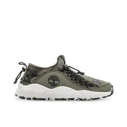 Dark Green Ripstop - Men's Ripstop Ripcord Sneaker Https://Www.Timberland.Com.Au/Shop/Sale/Mens/Sneakers Shoes by Timberland