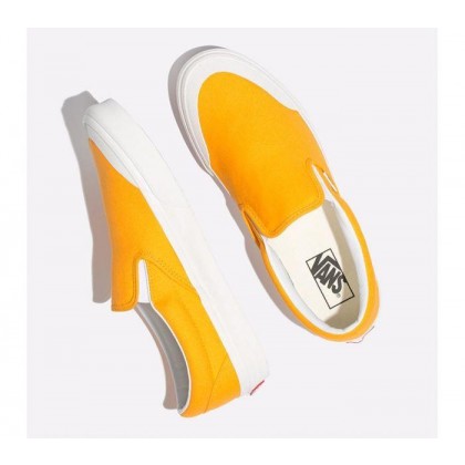 Zinnia - Classic Slip On 138 Zinnia Yellow Sale Shoes by Vans