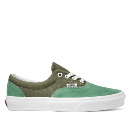 (Retro Sport) Deep Lichen Green/Creme De Menthe - ERA RETRO SPORT DEEP LICHEN GRN Sale Shoes by Vans