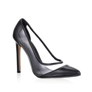 Anique - Black Kid Leather by Siren Shoes