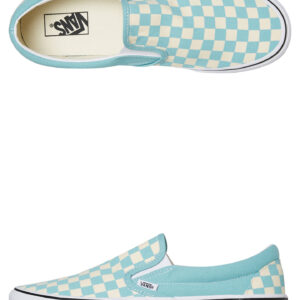 Mens Classic Slip On Shoe Aqua Haze