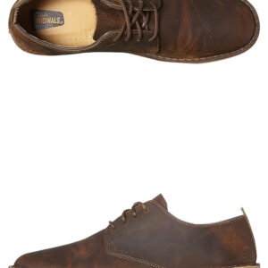 Mens Desert London Leather Shoe Beeswax